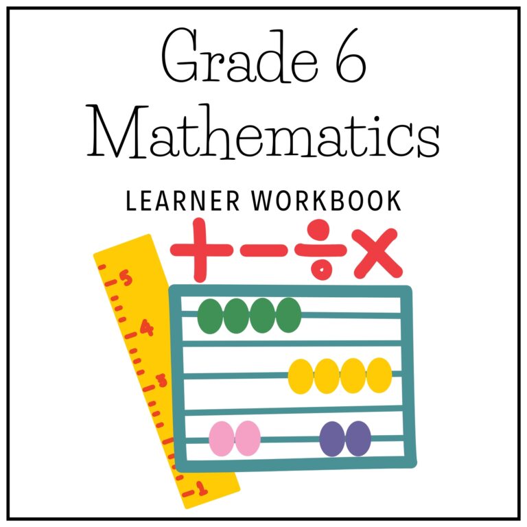 Grade 6 Mathematics Term 3 2026 Learner Workbook – teacherslighthouse