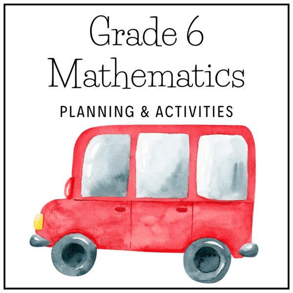 Grade 6 Mathematics Term 3 2026 Teacher Planning & Activities