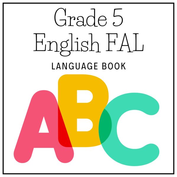 Grade 5 English FAL Term 4 2025 Language Book