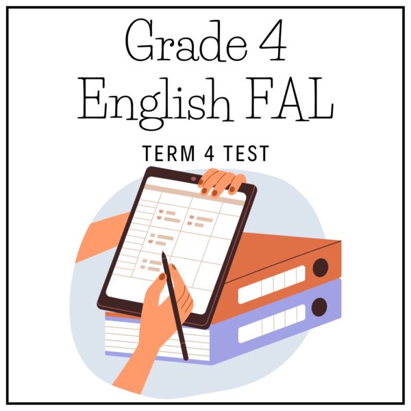 Grade 4 English FAL Term 4 2025 Test
