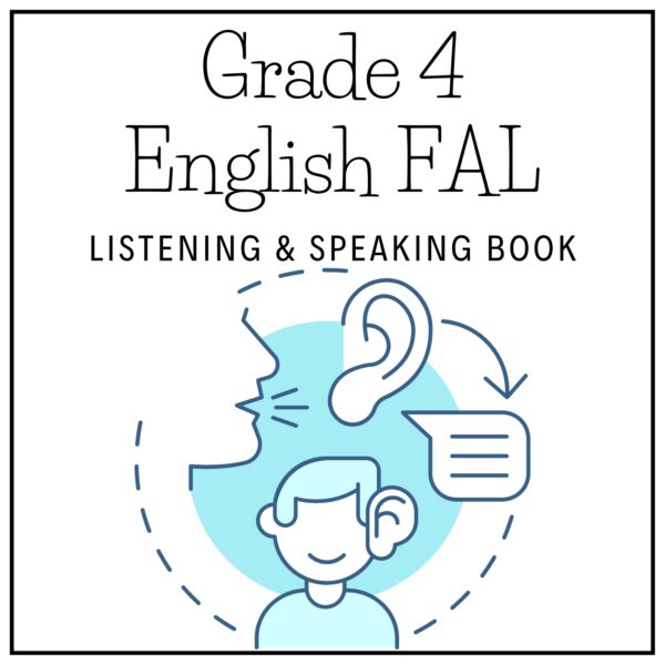 Grade 4 English FAL Term 1 2026 Listening & Speaking Book