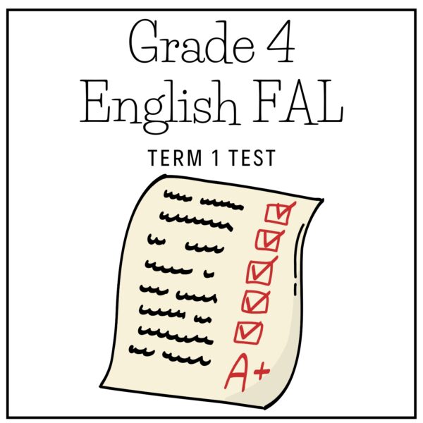 Grade 4 English FAL Term 1 2026 Response to text