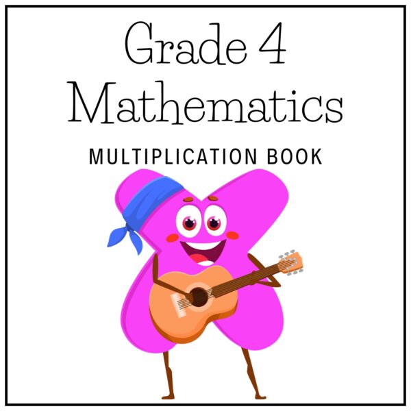 Grade 4 Mathematics Term 1 2026 Multiplication Book