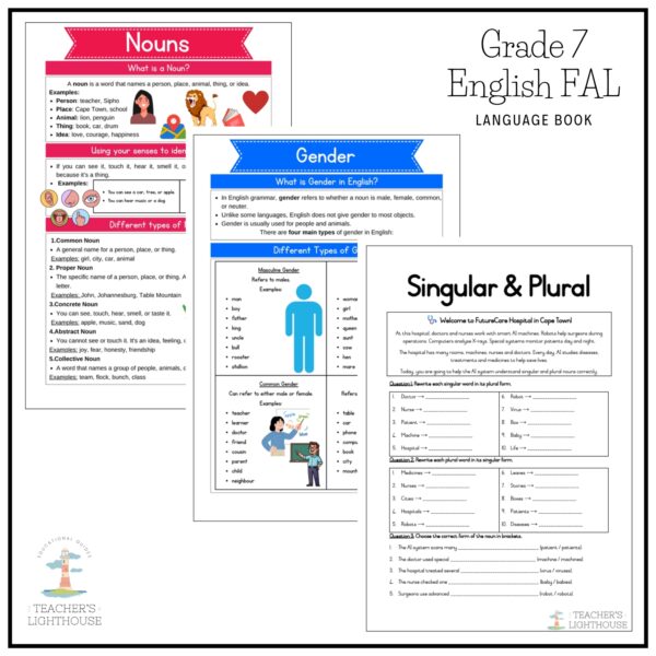Grade 7 English FAL Term 2 2026 Language Book – teacherslighthouse