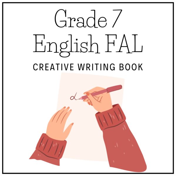 Grade 7 English FAL Term 2 2026 Creative Writing Book