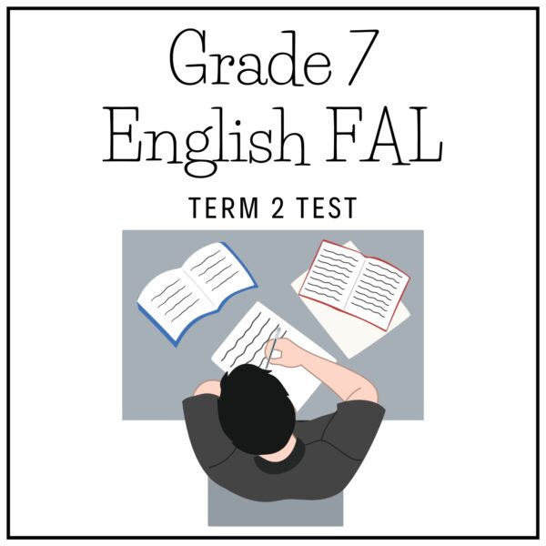 Grade 7 English FAL Term 2 2026 Response to text