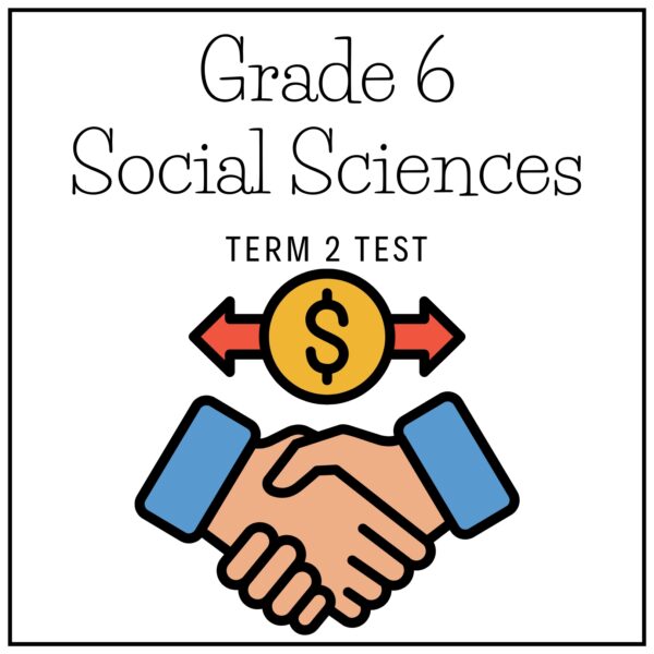 Grade 6 Social Sciences Term 2 2026 Test