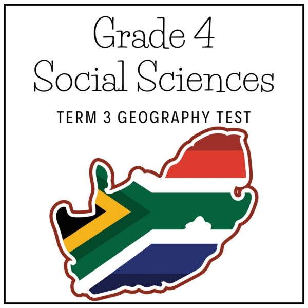 Grade 4 Geography Term 3 2026 Test