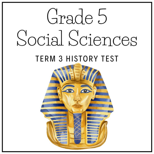 Grade 5 History Term 3 2026 Test